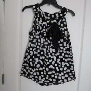 sleeveless 100% cotton blouse